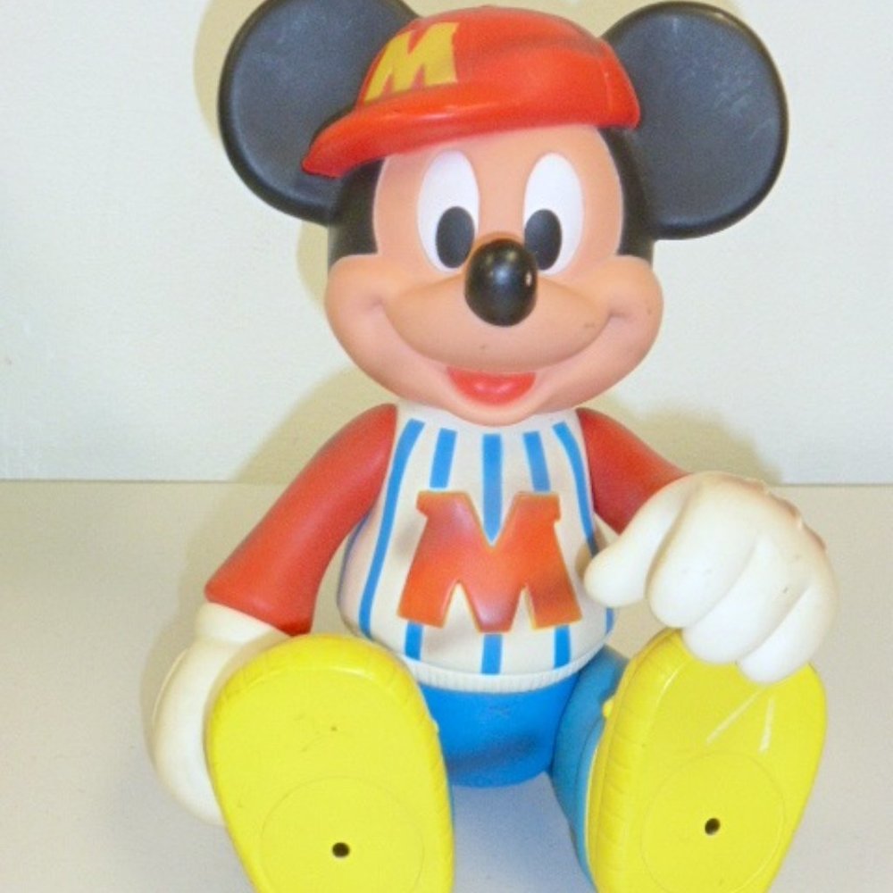 VINTAGE MICKEY MOUSE ARTICULATED toy